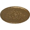 Ekena Millwork Anthony Harvest Ceiling Medallion (Fits Canopies up to 2 1/8"), 22 1/2"OD x 1 1/4"P, Pale Gold CM22ATPAS - alternate 3